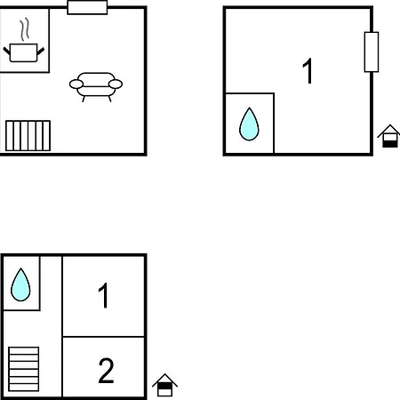Awesome In With Wifi And 3 Bedrooms Dom wakacyjny *
